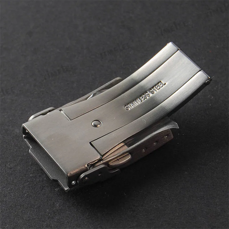 High quality 16mm 18mm 20mm 22mm Fold Safety Clasp buckle Deployment Clasp