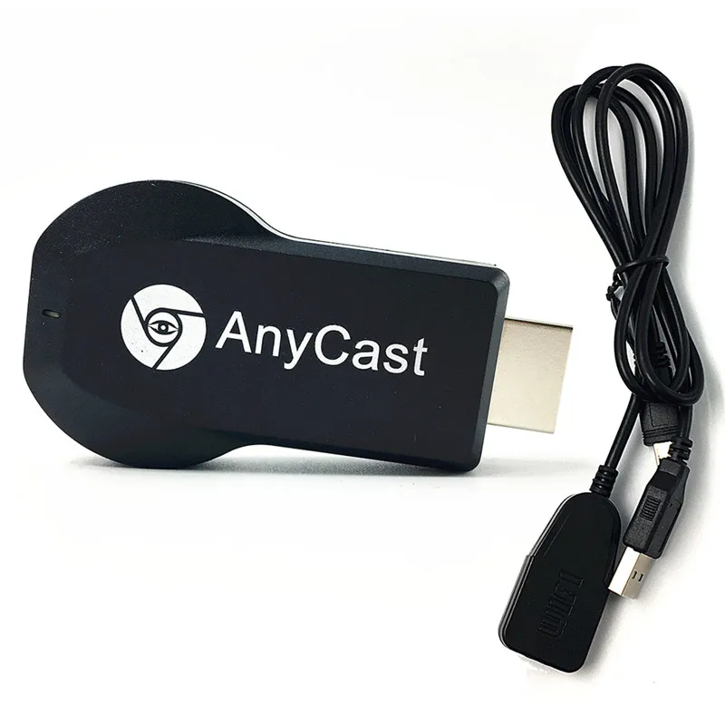 Anycast-receptor de tv miracast m2, modelos ezcast e airplay, compatível com hdmi, chromecast, wi-fi