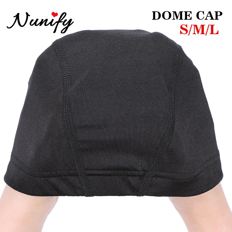 Nunify Wig Caps For Making Wigs Spandex Dome Cap Soft Wig Cap With Lace U Part Wave Mesh Cap Breathable Adjustable Wig Caps