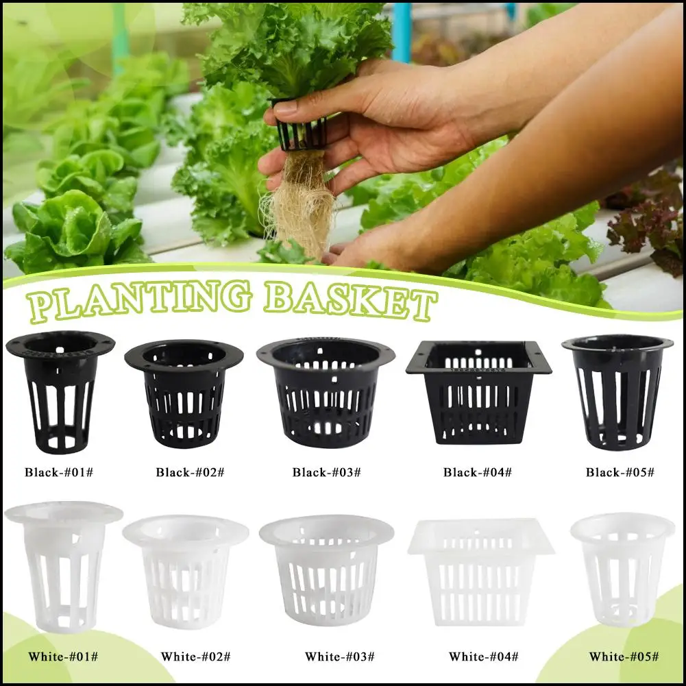 Idroponica colonizzazione maglia vaso Net Cup Basket idroponica aeroponica piantare Grow Basket idroponica forniture da giardino aeroponico