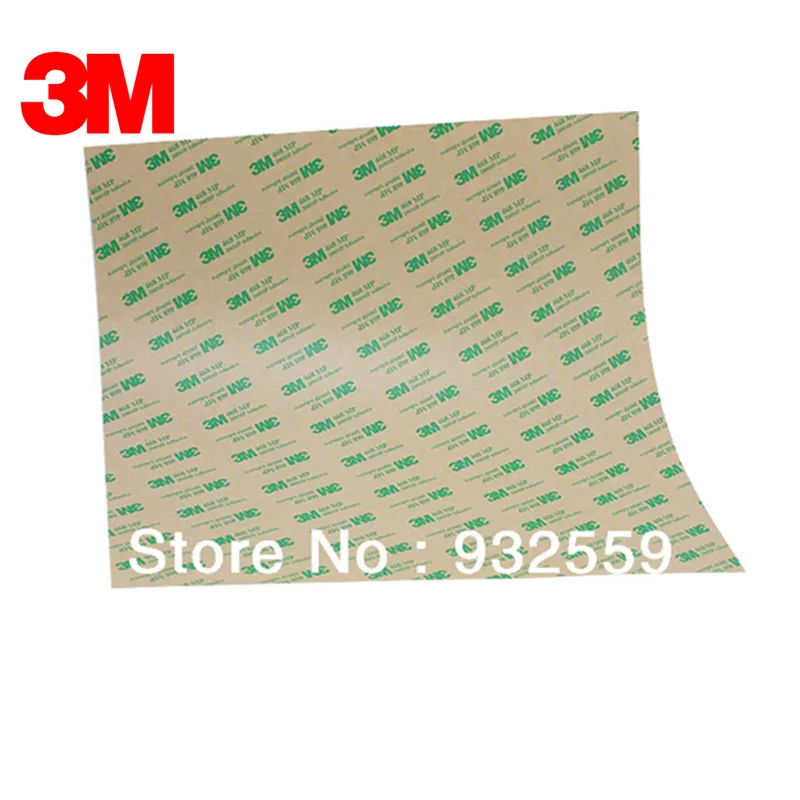 Die Cut 3M 200MP Adhesive Transfer Tape 467MP for PCB, Phone Reqair,Panel Nameplate Bond,Per Lot ,100mmX100mm/20Pcs,Dropshipping