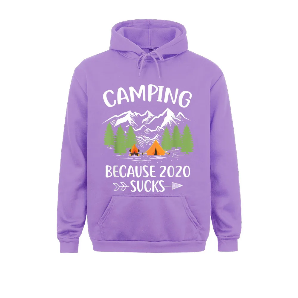 Printed Campin Because 2020 Sucks Funny Campin Quote Sweatshirts For Men Hot Sale Winter Autumn Hoodie Long Sleeve Clothes