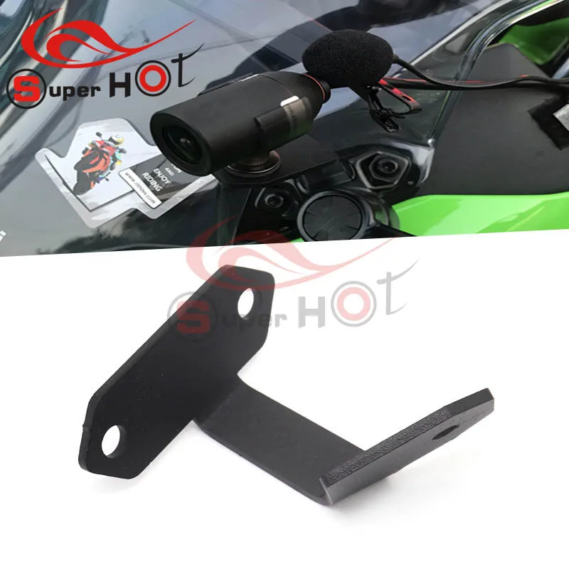 

Ninja650Stainless Steel DVR Bracket Riding Navigation Automobile Data Recorder Bracket for Kawasaki Ninja650 NINJA 650 2017-2020