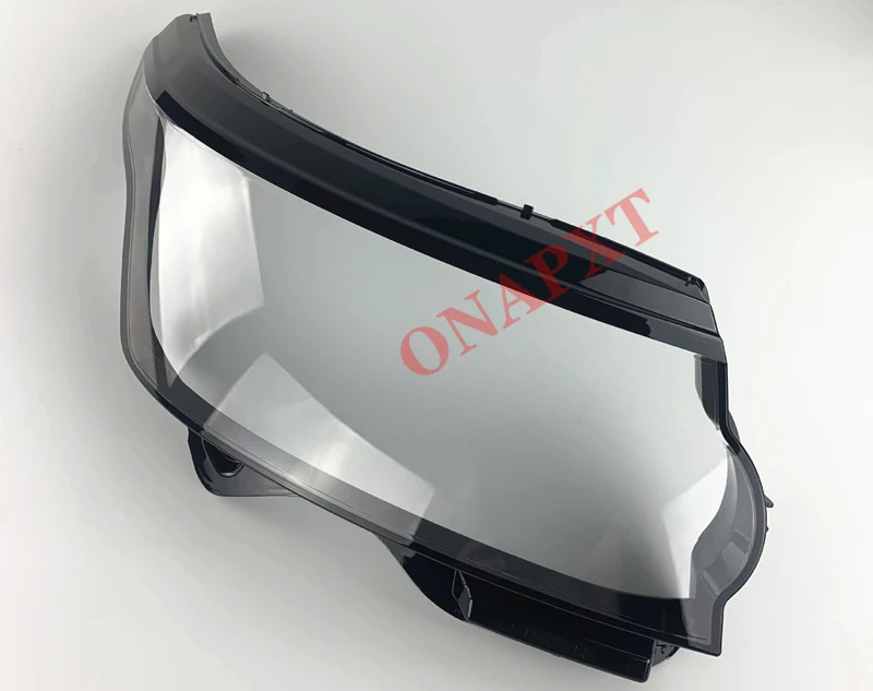 Car Front Headlight Cover For LAND ROVER RANGE ROVER VOGUE 2014-2017 light Caps Car Front Headlight Cover Glass Lens Shell