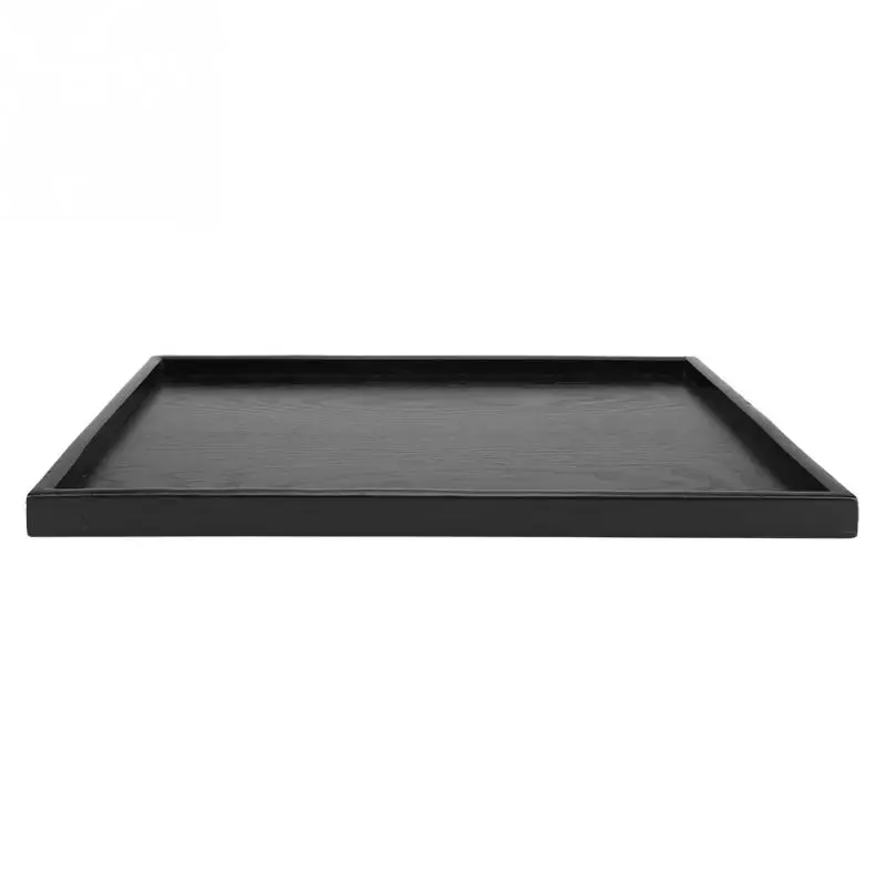 5 Sizes Rectangle Wood Green Tea Board Puer Tea Trays Storage Cup Plate Kung Fu Tea Serving Tray Accessories