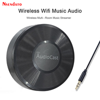M5 AudioCast for Airplay Wireless Music Audio Speaker Receiver 2.4G WIFI Hifi Music for DLNA Airplay Adapter Spotify Streamer