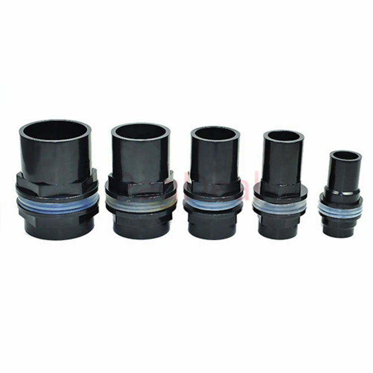 20mm 25mm 32mm 40mm 50mm Fish Tank Pond Downpipe Bend Bulkhead Drainage Equipment Aquarium Fitting Connector Pool Drain Fitting