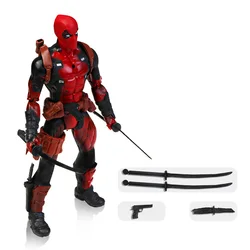 Marvel Avengers Deadpool rakamlar eklemler hareketli 6 inç modeli bebek PVC Action Figure Anime noel hediyesi erkek