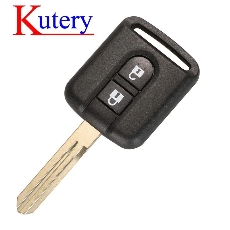 jingyuqin Remote Car Key Case Shell For NISSAN Cabstar F24M Micra K12 Navara D40M Note E11 NV200 M20M Patrol Y61 Qashqai J10