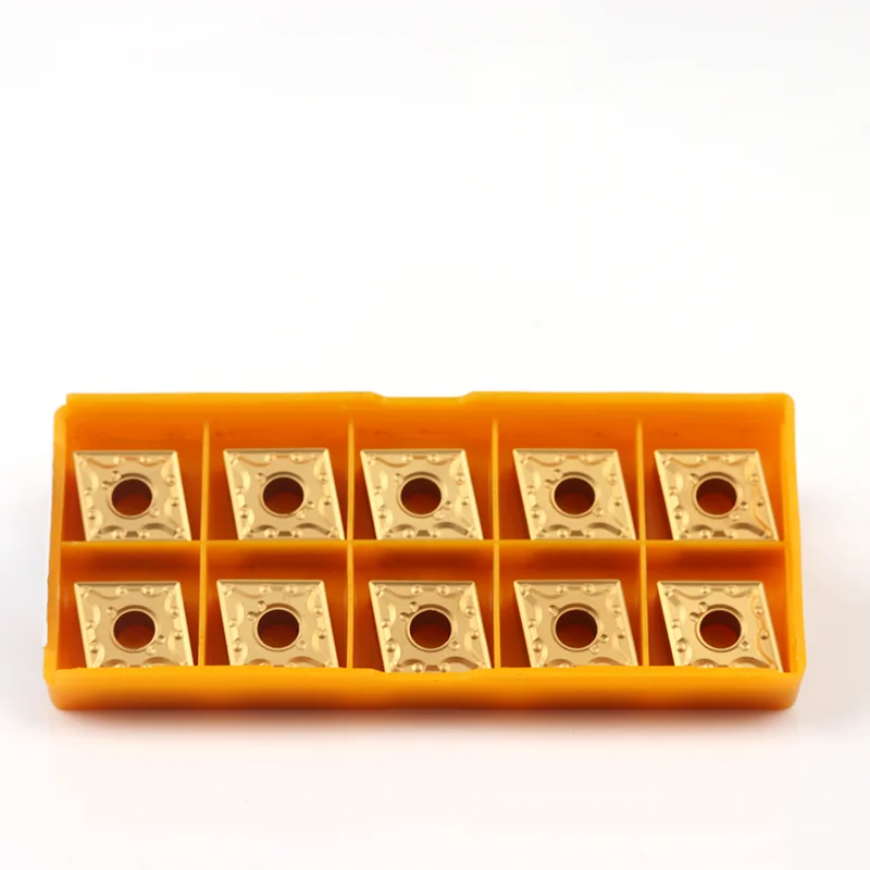 Inserto in metallo duro da 10 pezzi CNMG 120408   CNMG 120404   VP15TF US735 UE6020 Utensili per tornio CNC Utensile per tornitura con lama CNMG per metallo