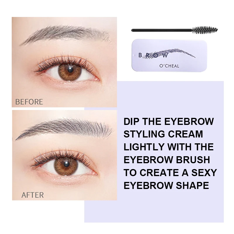 Lông Mày Xà Phòng Sáp ForTrimmer Lông Tơ Có Lông Mày Gel Kẻ Chân Mày Trang Điểm Xà Phòng Brow Nữ Trang Điểm Tạo Kiểu