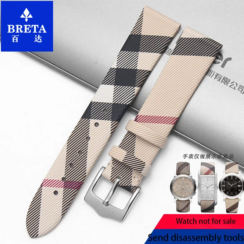 PU+Back cowhide Bracelet for BU1938 BU1390 women watchband watch strap 12 14 16 18 20mm 22mm wristwatches band watch belt