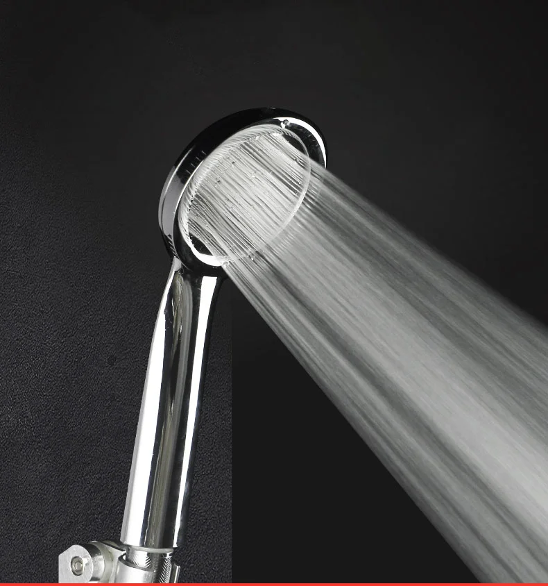 1PC Pressurized Nozzle Shower Head Shower Head Super Pressurized Shower Head Bathroom Shower High Pressure Water Saving