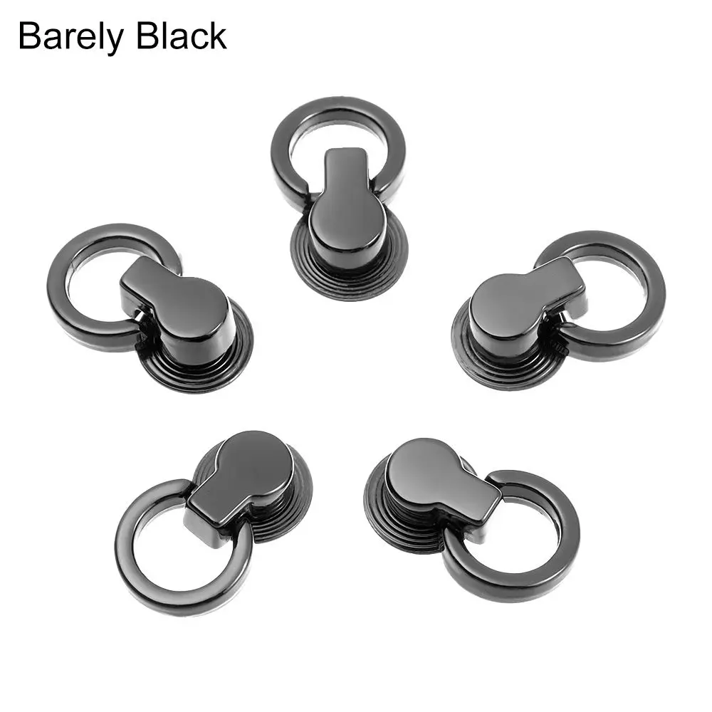 5pcs Tiny Bag Purse Metal Hardware Parts Gusset Hanger Bags Craft Edge Anchor Link Bag Side Clamps