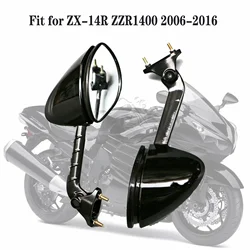 Motorcycle Rearview Mirror Fit For 2006 - 2016 Kawasaki Ninja ZX-14R ZX1400 ZX 14R ZX14R ZZR1400 ZZR 1400 2007 2008 Side Mirror