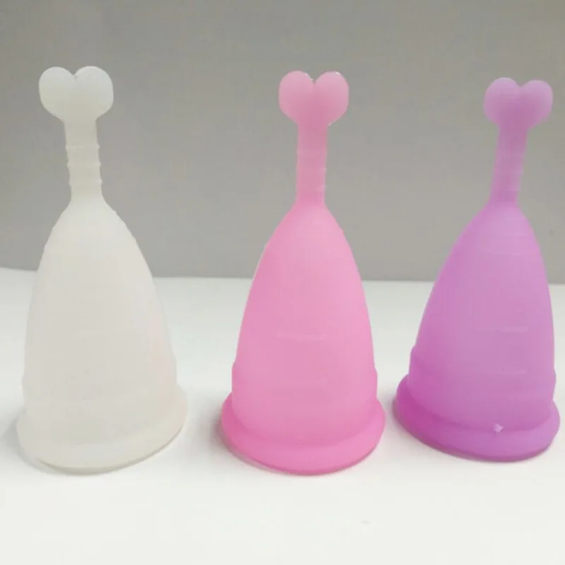 Copo Menstrual Mulheres Meninas Menstrual Reutilizável Lady Cup Copa Monly Menstrual Do Que Almofadas Higiene Medical100 % Copo De Silicone Feminino