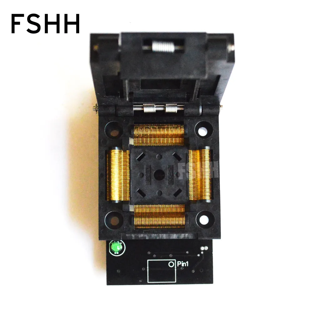 Ốp QFP144 LQFP144 TQFP144 SU-H8S2505-TQ144 Lập Trình Viên Adapter Dành Cho LP Lập Trình Viên IC51-1444-1345 Ổ Cắm