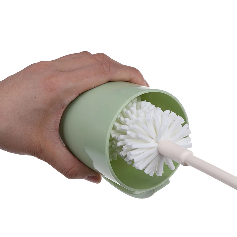 Spazzola per tazza in spugna a manico lungo pulizia della bottiglia di latte in vetro detergente per utensili da cucina spazzola per la pulizia della tazza thermos a fondo profondo