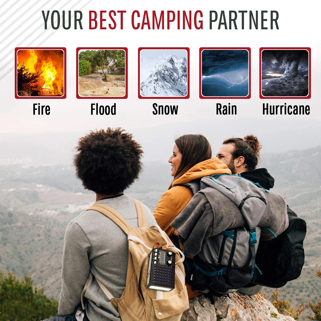 2025 最新の緊急ラジオ充電式ポータブル FM AM SW1-4 ラジオ Bluetooth スピーカー USB ディスクまたは TF カード MP3 音楽プレーヤー