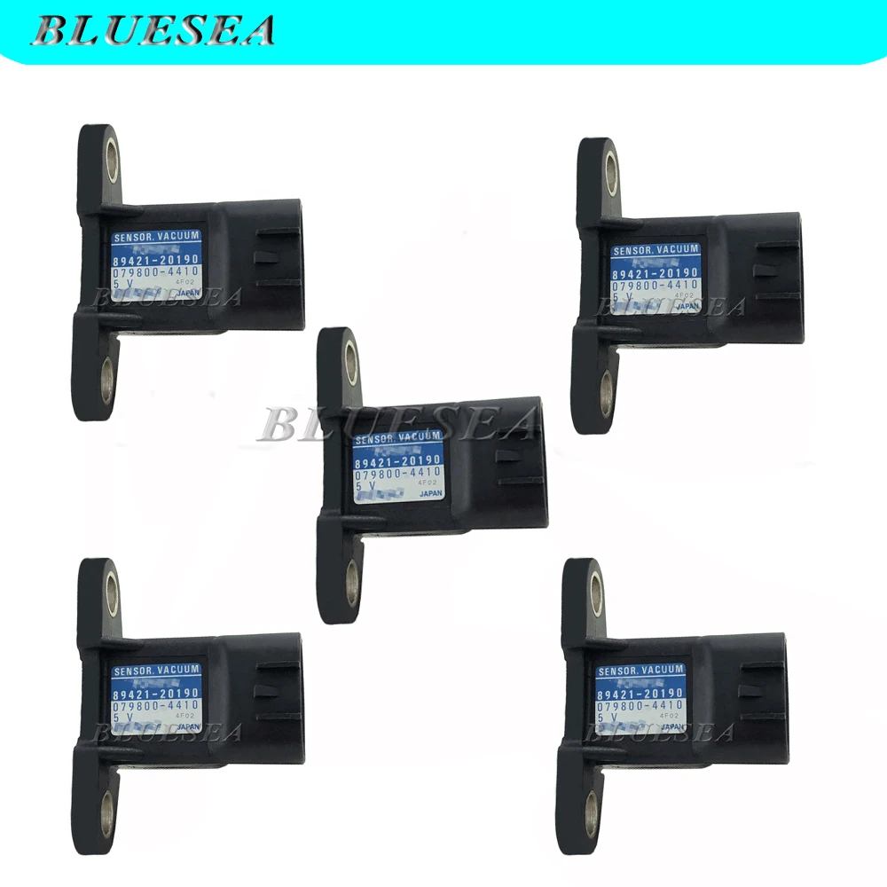 5PCS 89421-20190/079800-4410 MAP Sensor For Toyota Land Cruiser FZJ78 79 FZJ105 NHW11 1FZ-FE  4.5