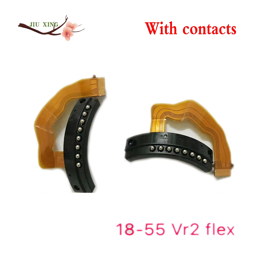 バヨネットマウントコンタクタ 18-55 フレックスケーブル接点付きニコン AF-S 用 18-55 ミリメートル VR II カメラレンズ修理部品