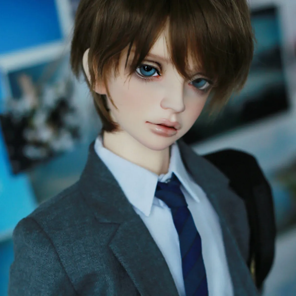 bjd doll sd doll boy yiho yi hire 1/3 boy uncle joint doll gift eye free full set