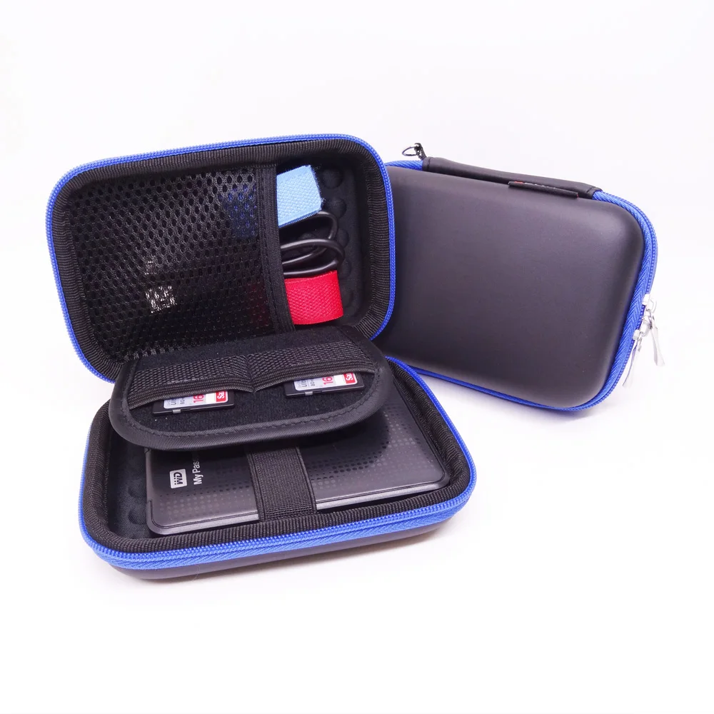 GUANHE EVA กันกระแทกกระเป๋าถือสำหรับ WD 1TB 2TB USB 3.0 ภายนอกแบบพกพา My Passport hard Drive