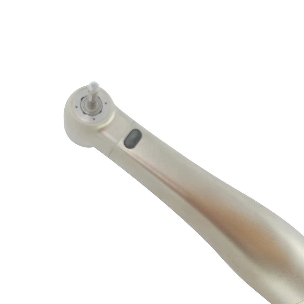 Dental 1:5 Low Speed Handpiece Increasing Red Ring Contra Angle Internal Water Spray With Optic Fiber For E-type Motor