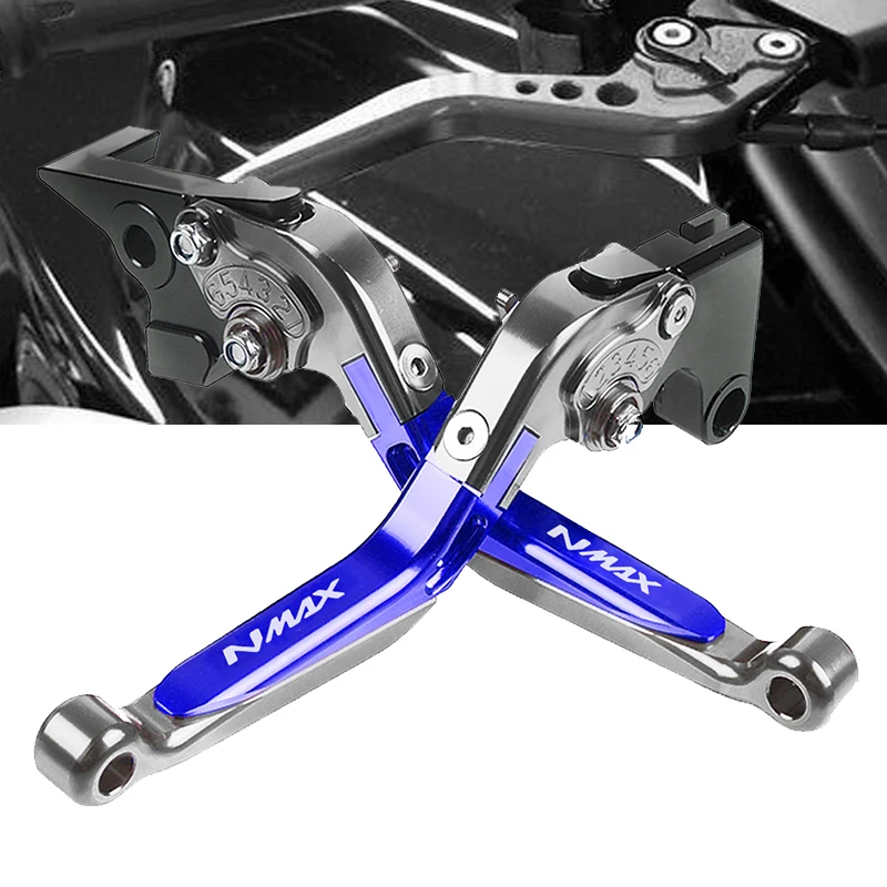 

Motorcycle Clutch Brake Lever Extendable Adjustable Foldable Levers For YAMAHA NMAX 155 NMAX155 NMAX 125 NMAX 150 NMAX 2015-2020