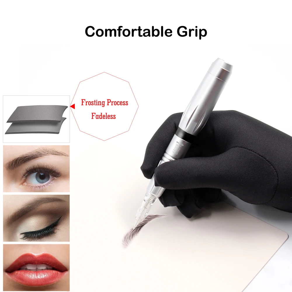 Digital Permanent Makeup Machine dermografo Eyebrow Machine Tattoo Pen For Microblading MTS Liner Shader Agulhas Easy Click