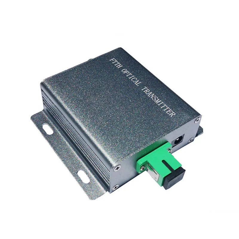 SC APC 1310nm Optical Transmitter TX-115-3MW 12V CATV Micro mini node 47-1000MHZ Optical fiber Tranceiver