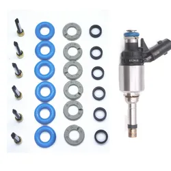 6Sets GDI Fuel Injector Repair Kits For Hyundai Kia 1.5 16V Engine  Part #35310-3CFA0 0261500096 for AY-RKG905