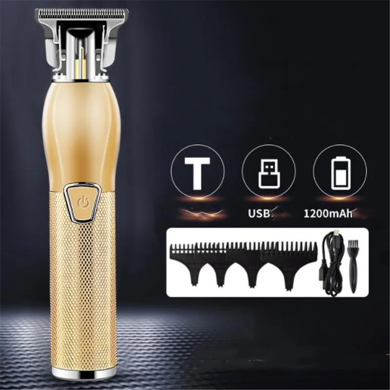 Professional Electric Barber Clipper Precision Zero Gap Hair Trimmer Cordless Hairstyle Salon Haircut Machine Hairdresser Cutter