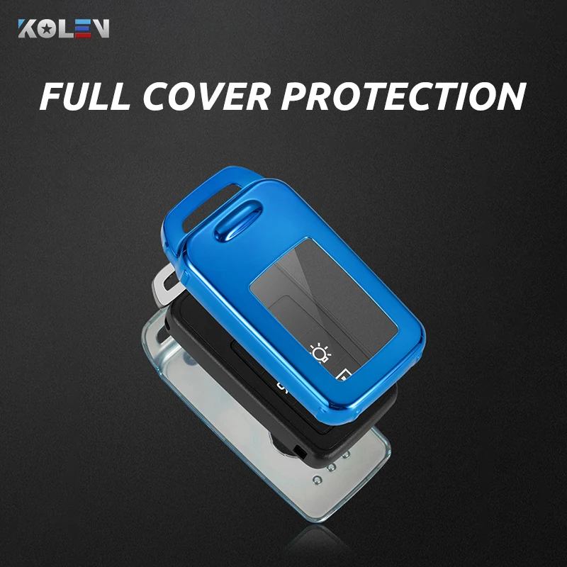 Soft TPU Car Remote Key Case Full Cover Holder Shell For Volvo S60L V40 V60 XC60 XC90 S60 S80L T3 T4 T5 Smart Key Protecter Case