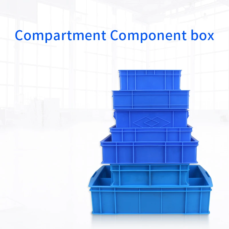 Large Compartment Tool Parts Box Screw Storage Box Plastic Square 10 Grids Organizer Craft Cabinet Tools Components Container