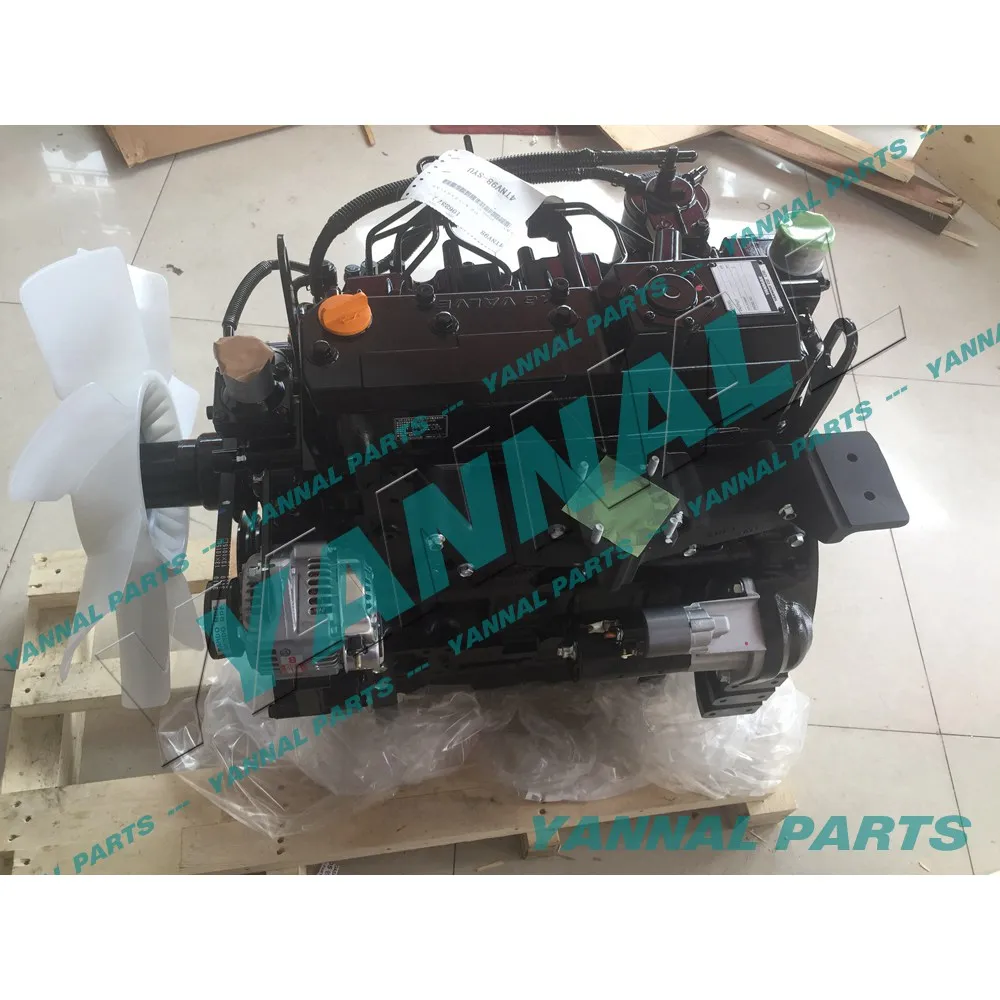 New 4TNV98 Complete Diesel Engine Assembly 43.4KW 2200RPM Without Turbo Fit For Yanmar Diesel Engine