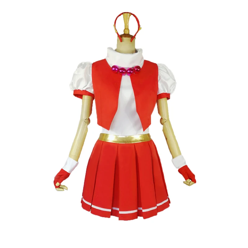 High Quality Full set  98 KOF Asamiya Athena Cosplay Costume  with hair accessory