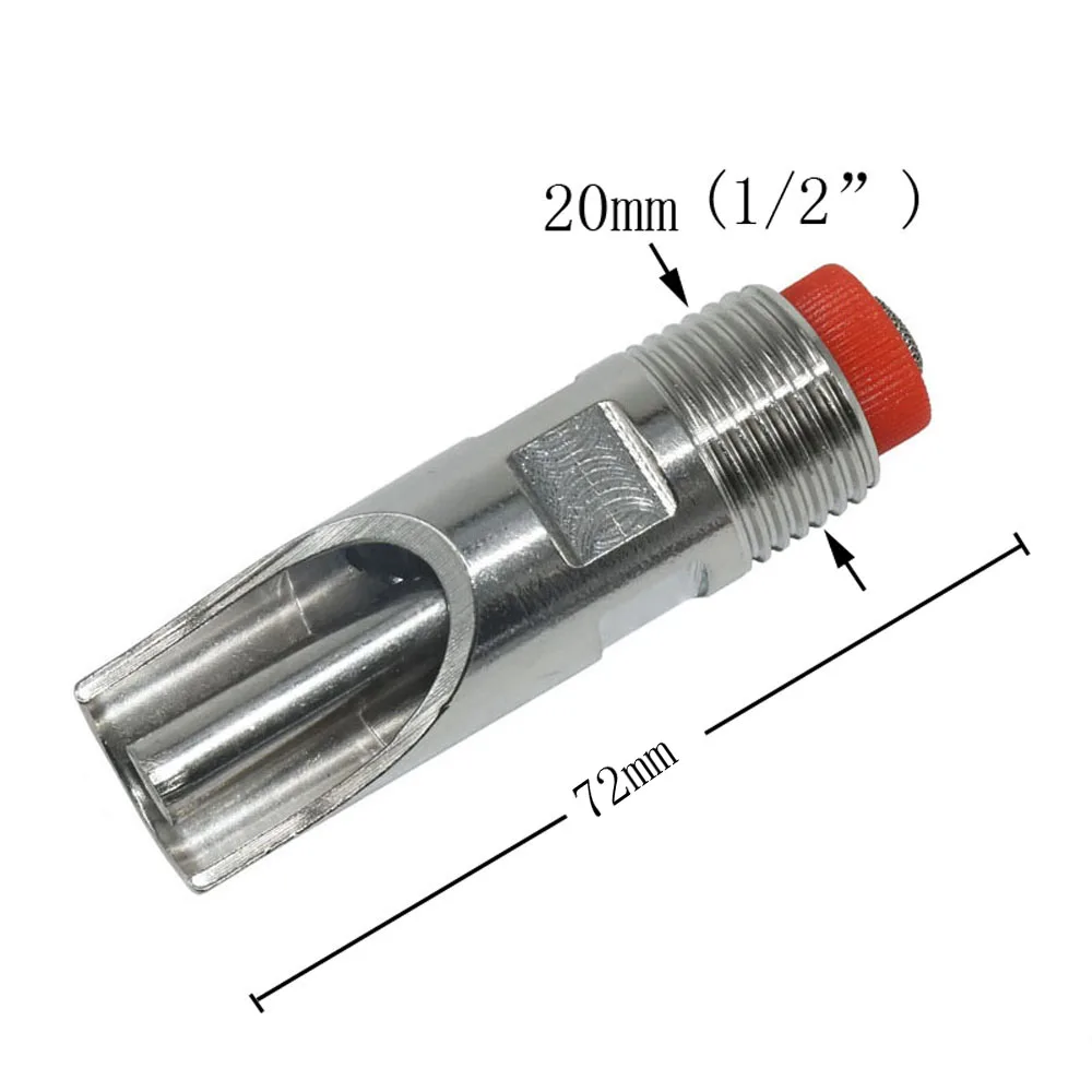 1 szt. Przyrząd do picia ze stali nierdzewnej sprzęt rolniczy 20 mm