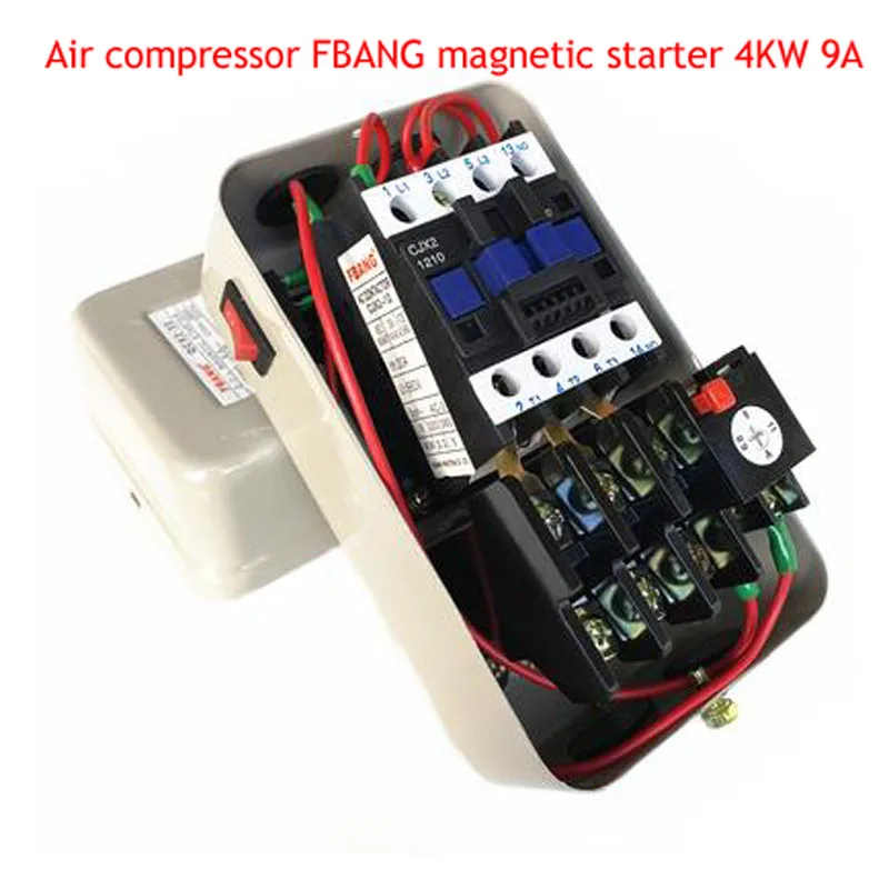 Air Compressor Accessories Vertical Horizontal Magnetic Starter Pressure Switch