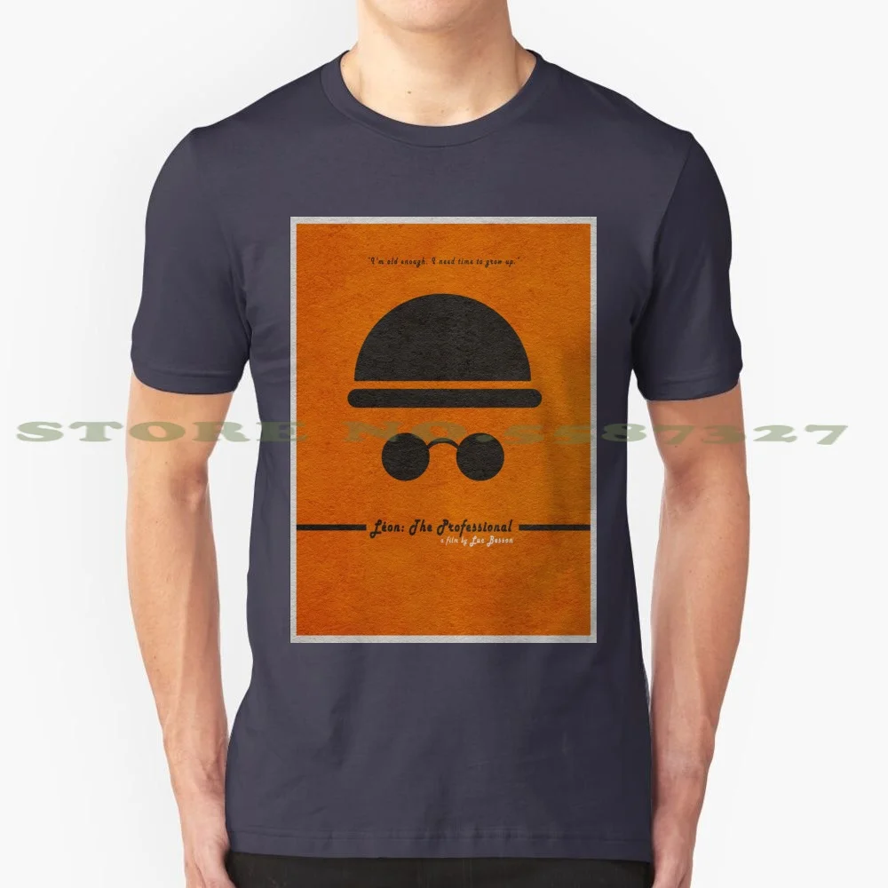 Leon The Professional 100% Cotton T-Shirt Leon The Professional Leon Luc Besson Jean Reno Gary Oldman Natalie Portman Movie