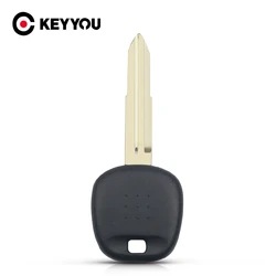 KEYYOU Transponder Chiave del Circuito Integrato Borsette Dell'automobile In Bianco Caso Chiave Senza Chip di Fob Per Toyota 2002 2003 2004 2005 Uncut TOY41 lama