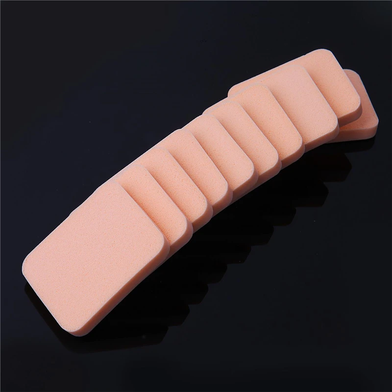 10pcs Makeup Sponge Cosmetic Puff Soft Face Make Up Foundation Contour Concealer Facial Sponges Powder Puff Round Beauty Tools