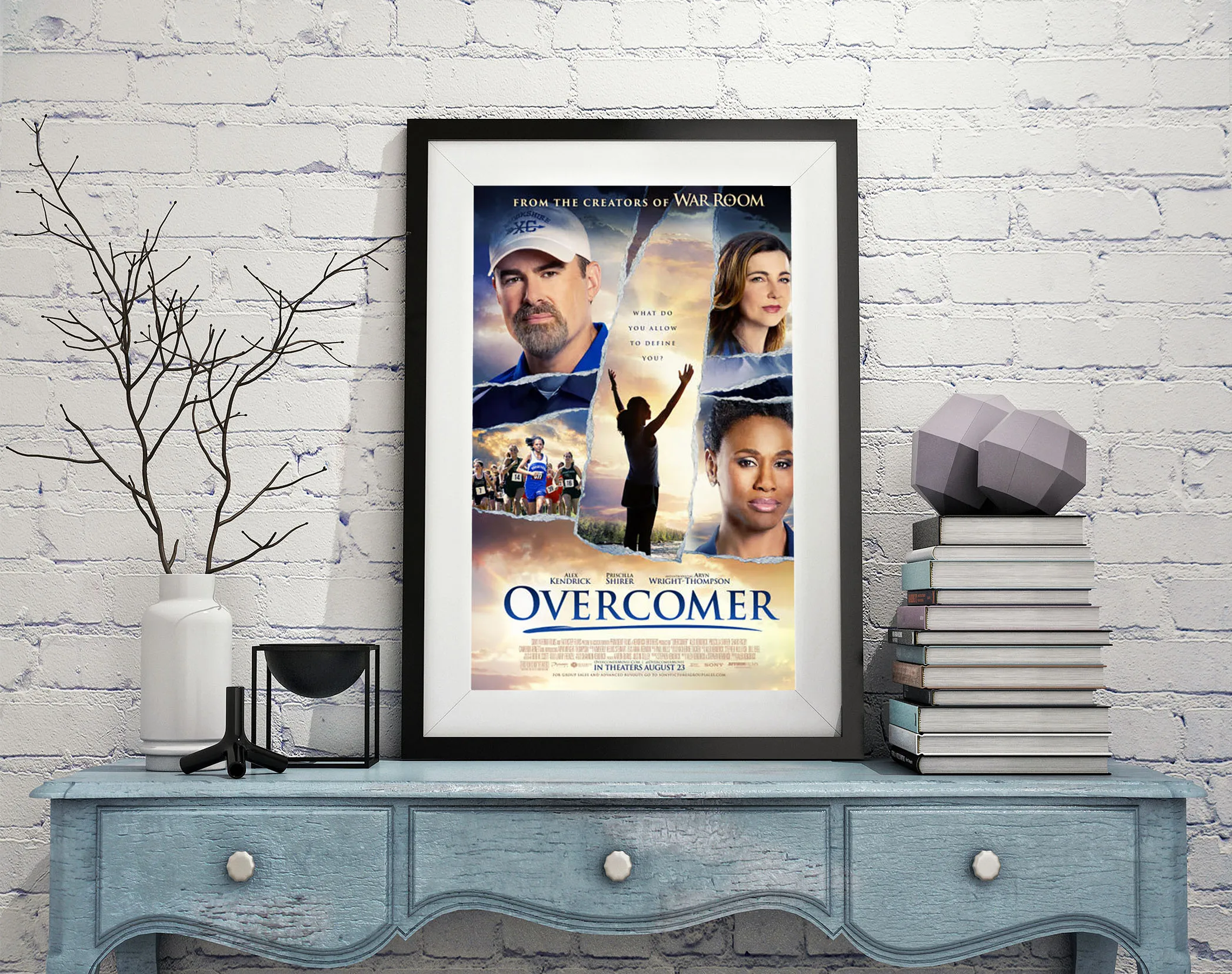 D0934 Overcomer Movie Silk Fabric Poster Art Decor Indoor Painting Gift