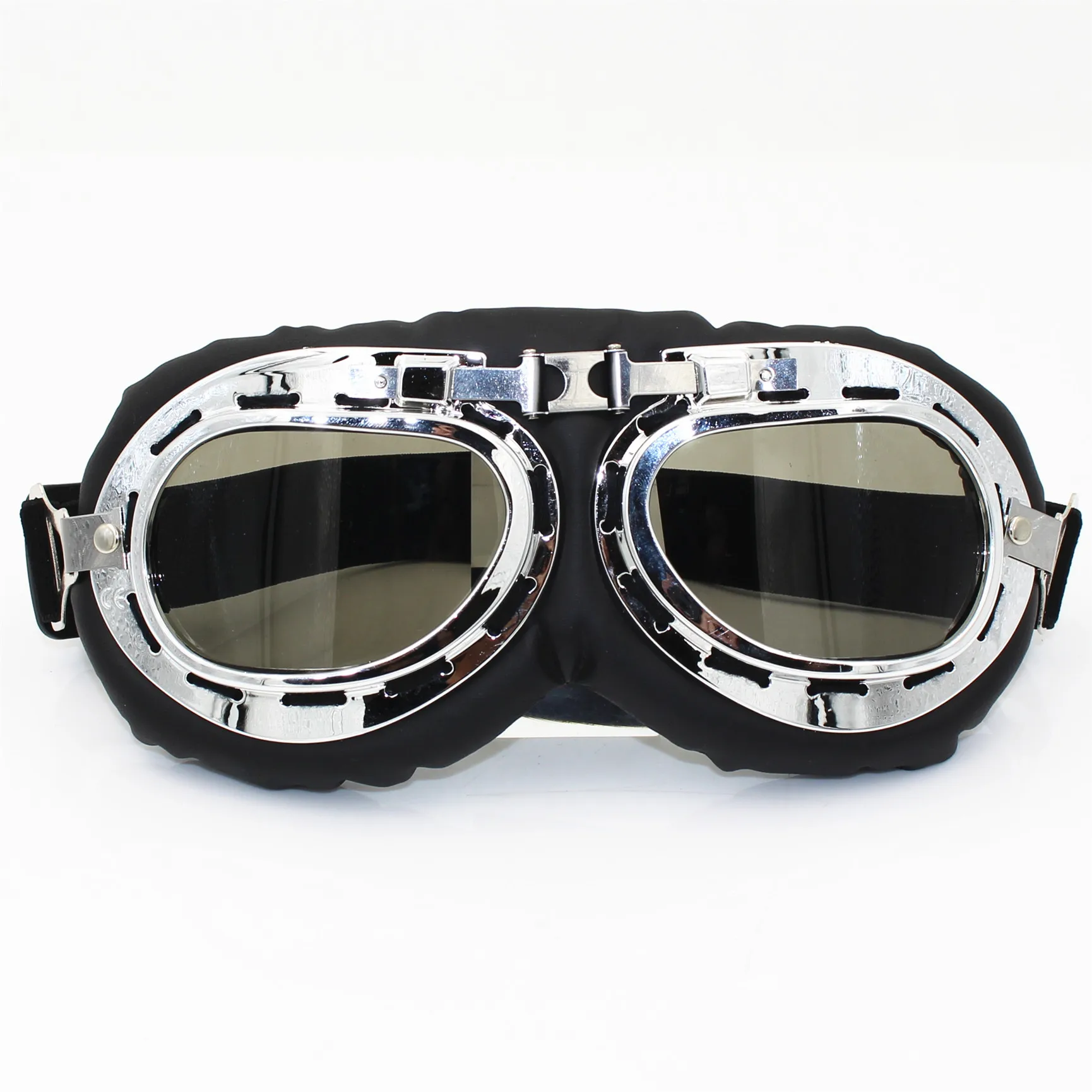 Motorcycle Goggles Glasses Vintage Motocross Classic Goggles Retro Pilot Cruiser  ATV Bike UV Protection Copper Har