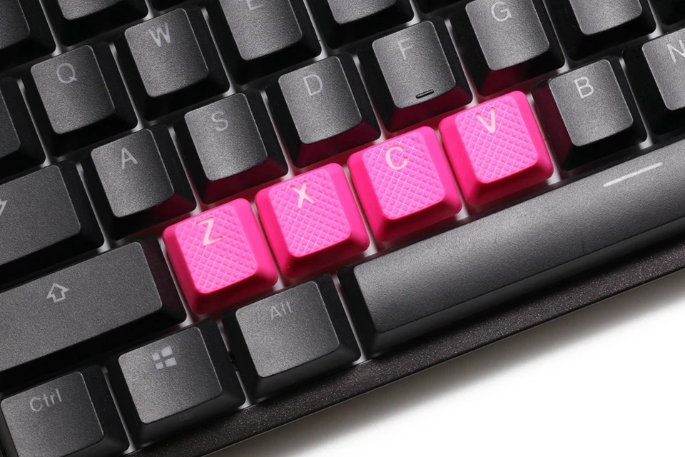 Taihao-ラバーキーキャップセット,2層ゴム,cherry mx oemプロファイル
