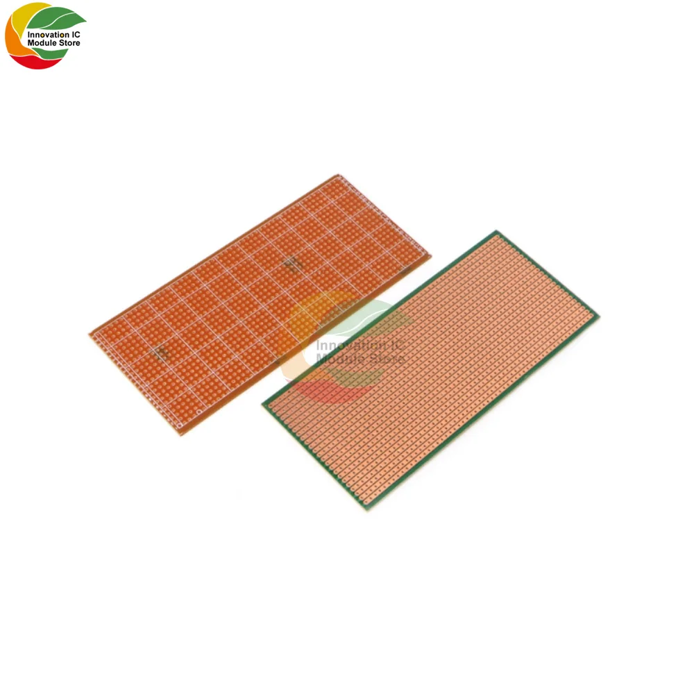 5PCS 6.5X14.5CM 6.5X14.5 CM 2.54 MM 2.54MM Single-sided Perforated Green Oil Universal Electric Board Multi-function Experiment