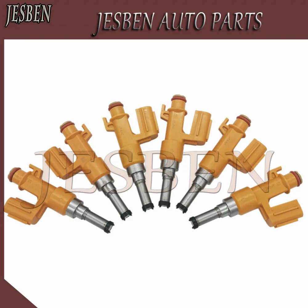 

6pcs 23250-0P100 Fuel Injector Nozzle for Toyota Avalon Camry Highlander Sienna Tacoma Lexus ES350 RX350 RX450h 3.5L 2016-2020