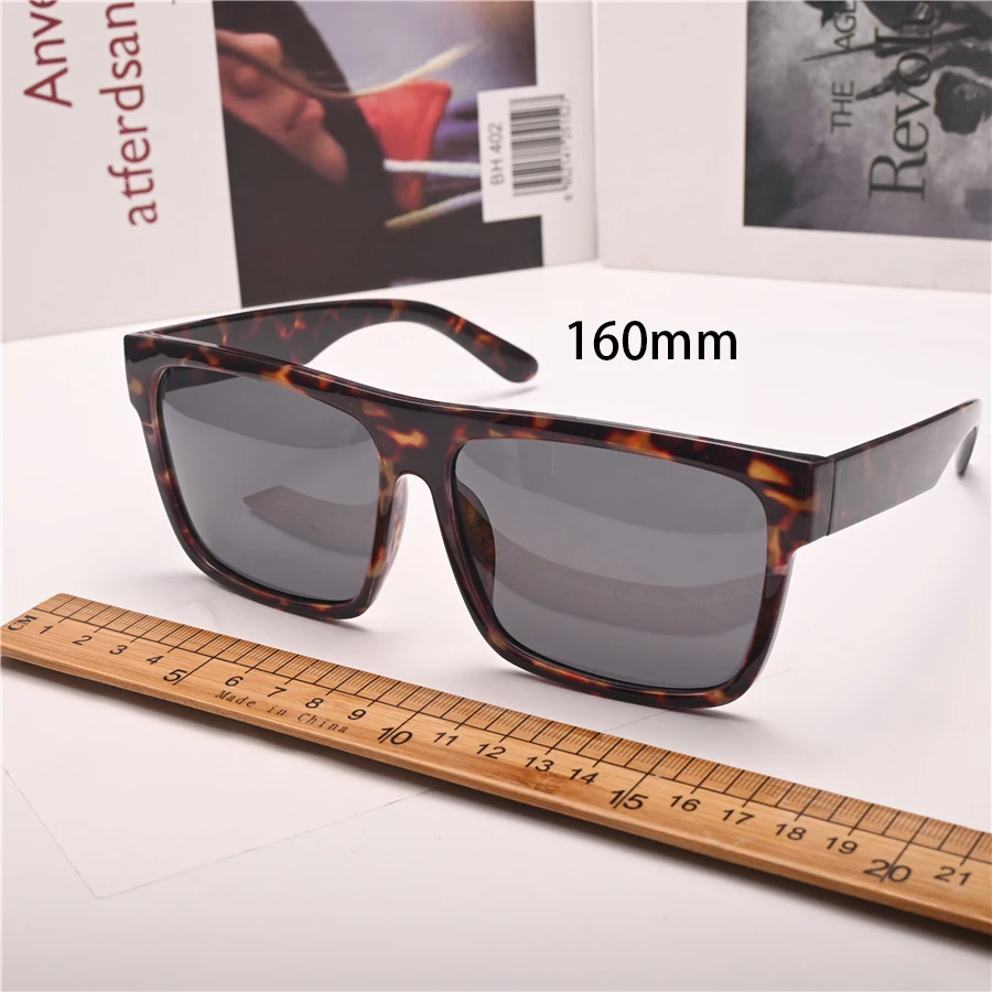 

Zerosun 160mm Oversized Sunglasses Male Polarized Sun Glasses for Men Women Big Large Face Eyewear Flat Top Steampunk Shades