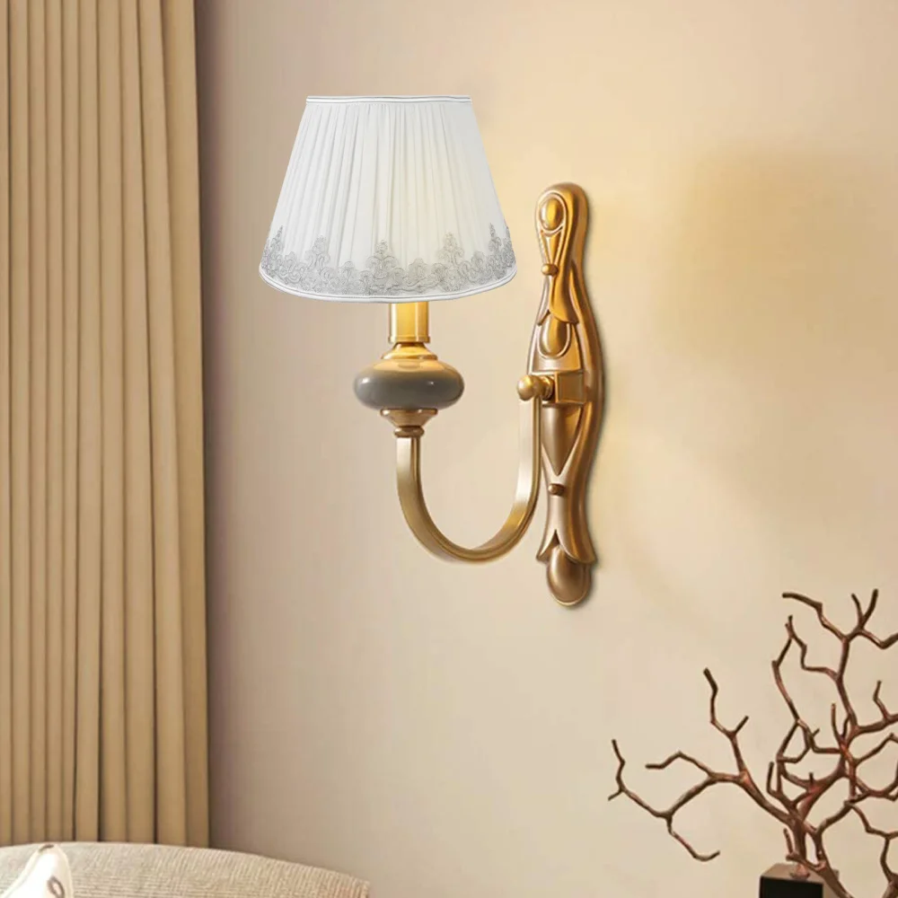 Holder Shades Chandelier Light Drum Desktop Medium Cloth Bedside Lampshade Table Light Bulbative Floor Covers Bulb