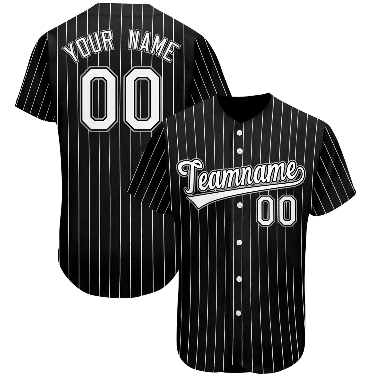 Custom Baseball Jersey Print Team Name and Number Strap Softball Uniform for Playing Outdoors Sports Hip hop Streetwear